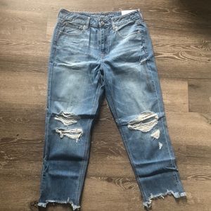 NWT American Eagle Hi-Rise Tomgirl Jeans